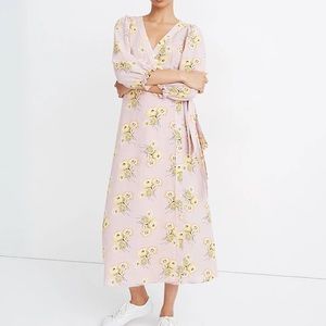 Madewell wrap dress sz small